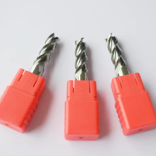 Manufactory Direct 3 Flute Roughing End Mill CNC Roughing Milling Cutter for Aluminium Cutting Tools 45 High Speed Steel 2PCS